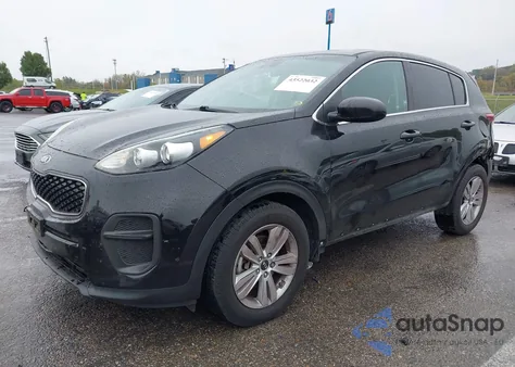 2017 Kia Sportage Lx из США, поврежденный, VIN KNDPM3AC6H7147584